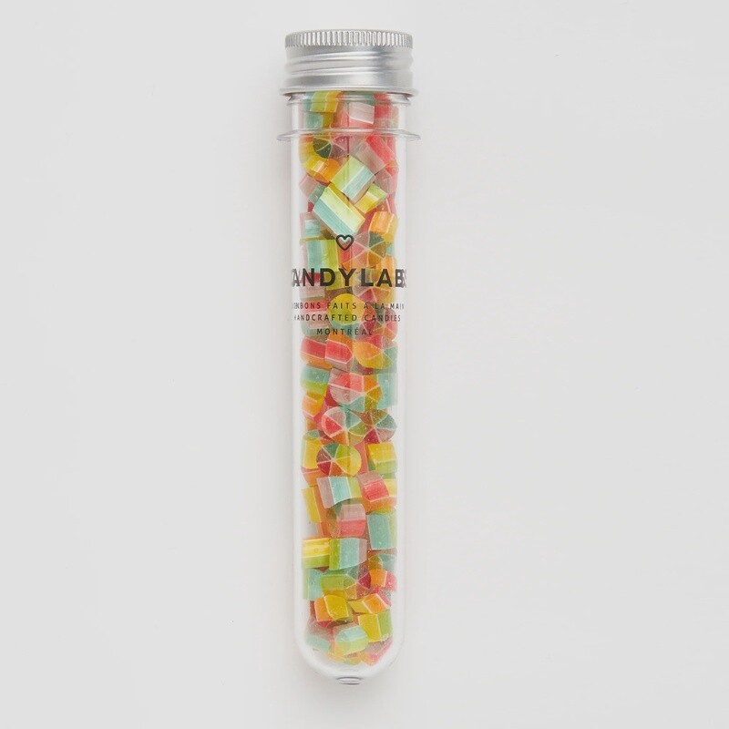 Rainbow Pie Hard Candy Test Tube