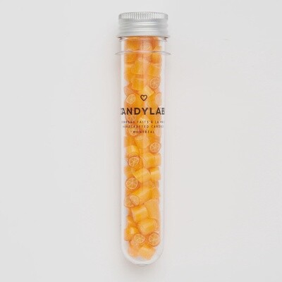 Orange Hard Candy Test Tube