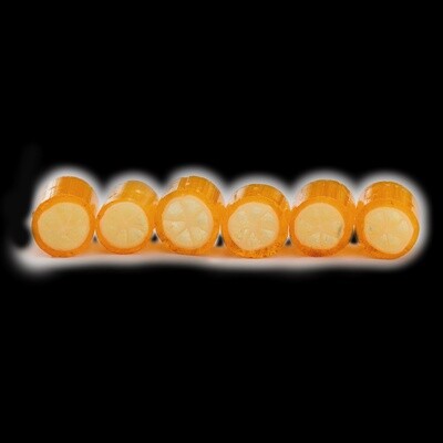 Orange Hard Candy Test Tube