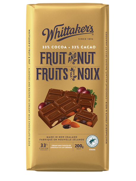 Fruit and Nut Milk Chocolate Bar