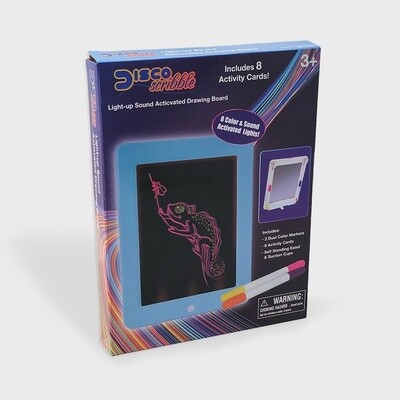 Disco Scribble - Light-Up Sound Activated Drawing Board