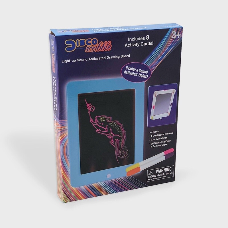 Disco Scribble - Light-Up Sound Activated Drawing Board