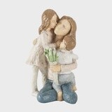 Mother and Children Figurine