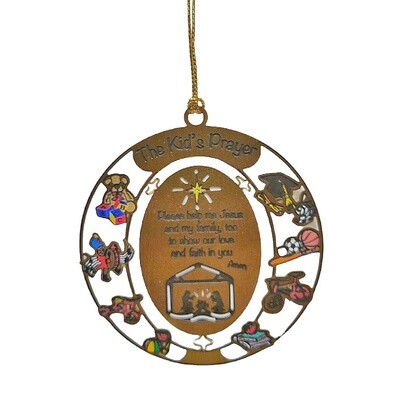 The Kid&#39;s Prayer Ornament