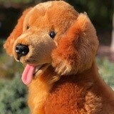 Red Golden Retriever Stuffed Animal