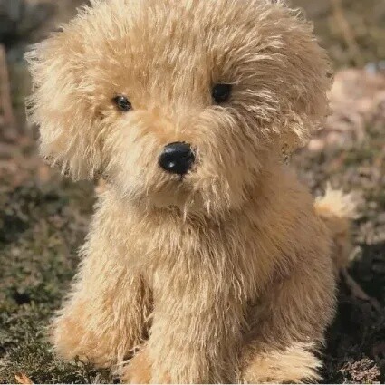 Labradoodle Realistic Plushie