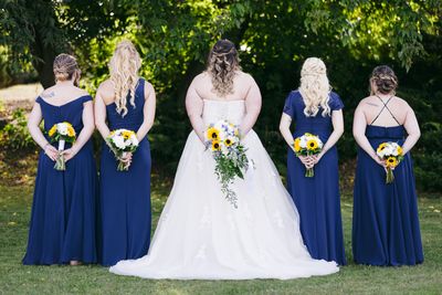 Wild Flowers Wedding Bouquet