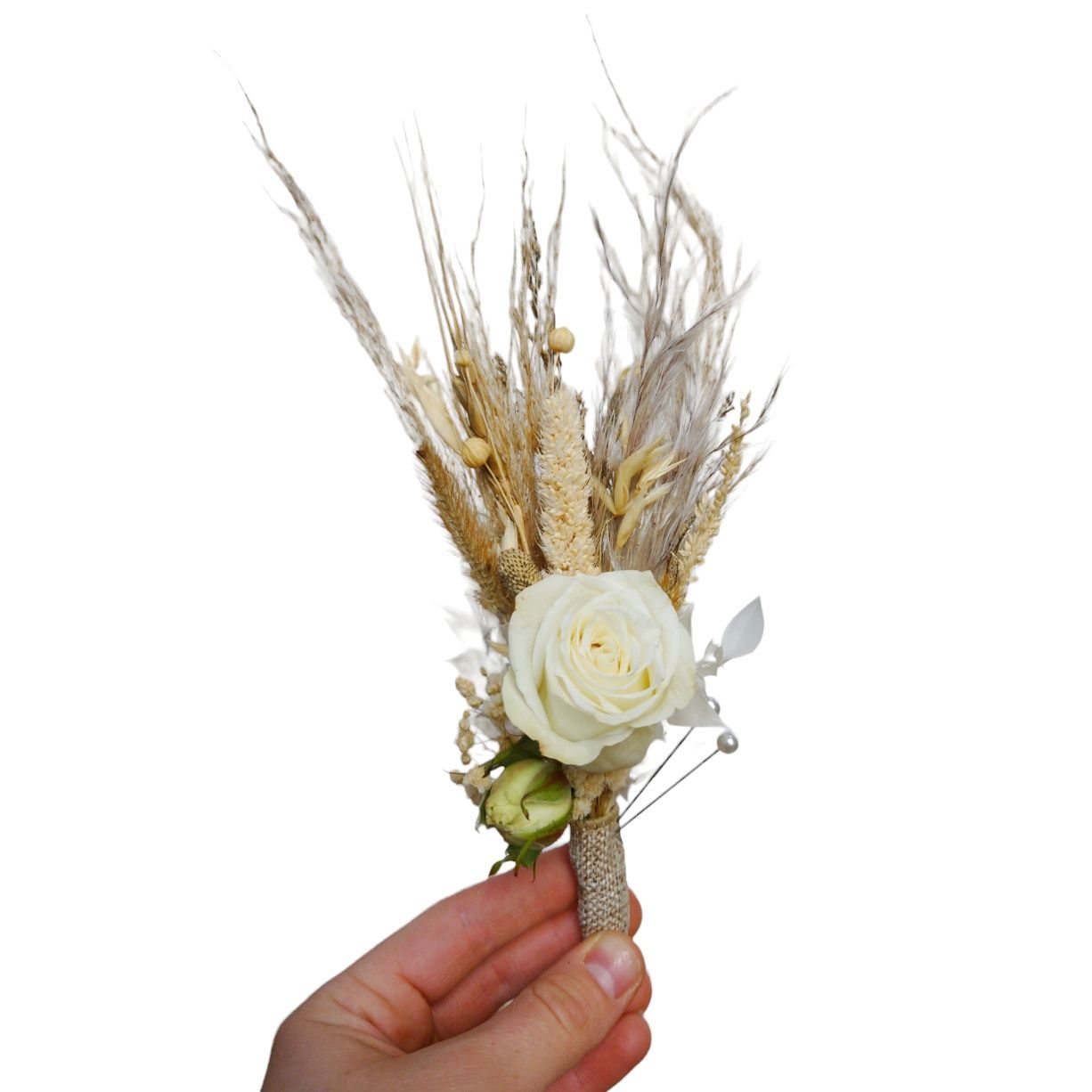 Dried and Fresh Boutonniere