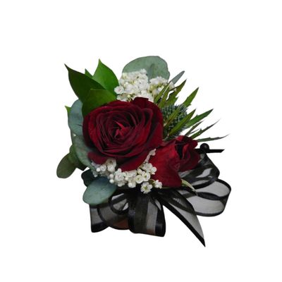 Red Rose Elegance Corsage