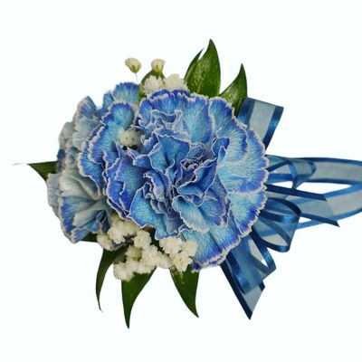 Ocean Blue Corsage