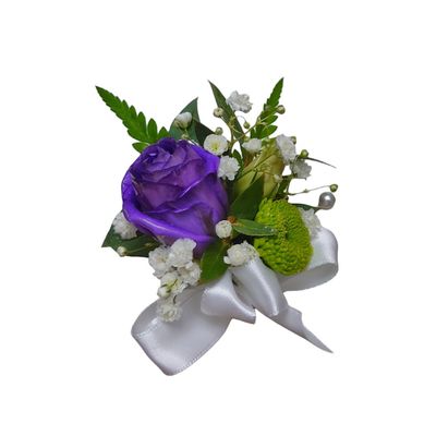 Purple Dream Boutonniere