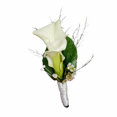 Calla Lily Boutonniere