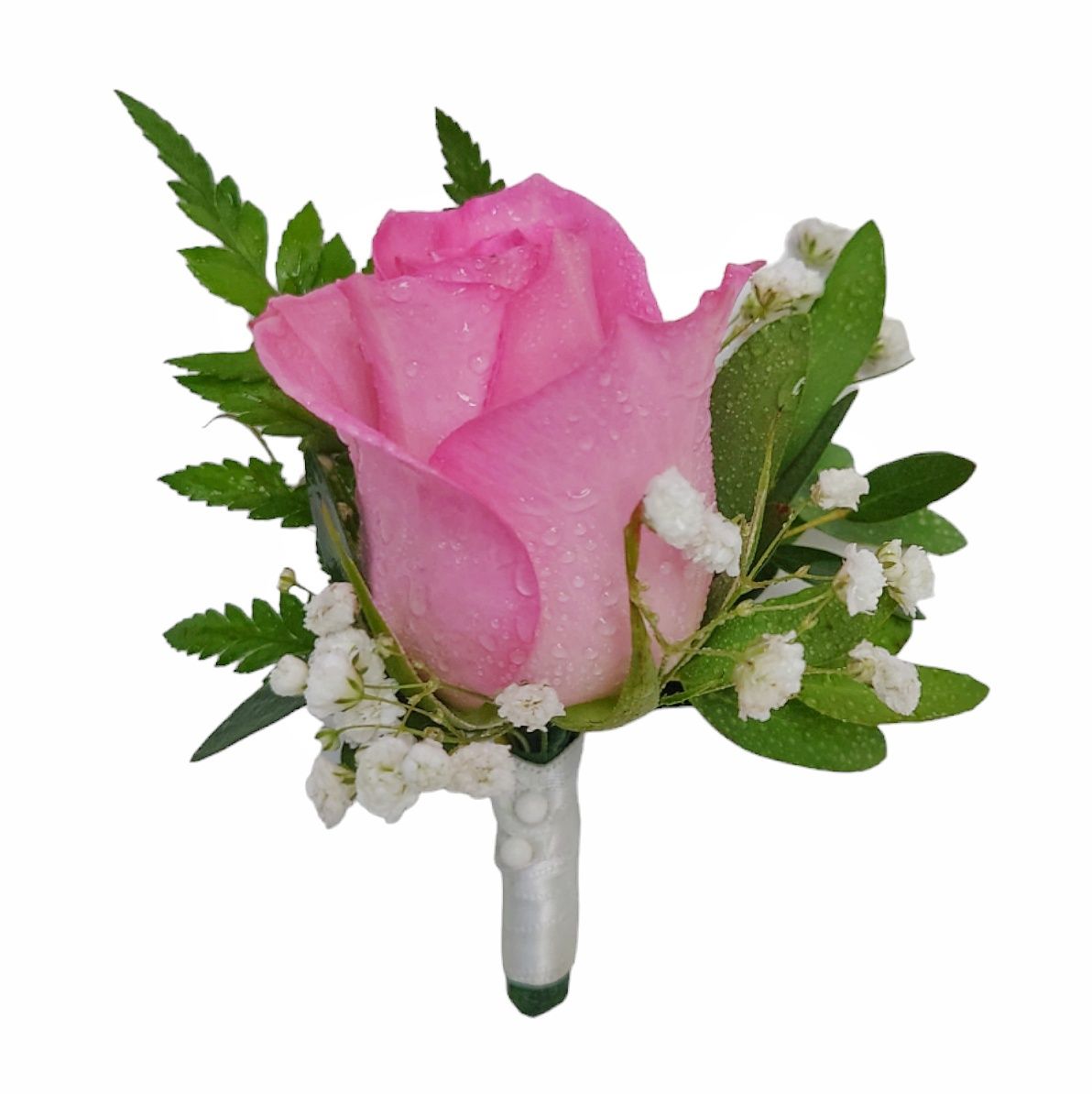 Candy Pink Boutonniere