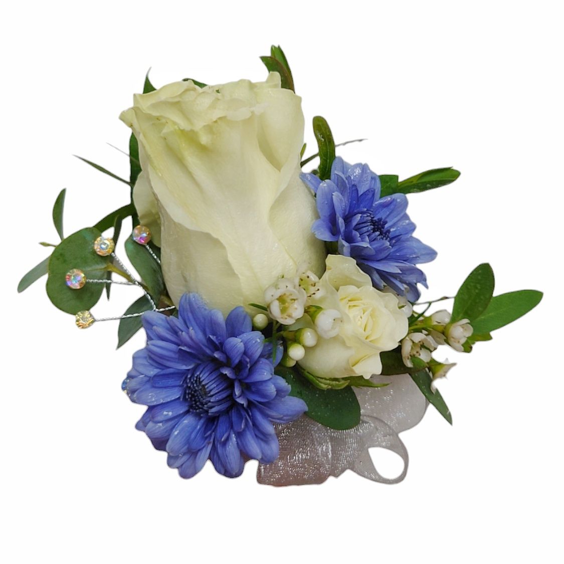 Sparkling Sky Corsage