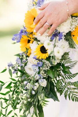 Wild Flowers Wedding Bouquet