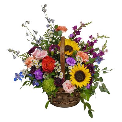 Mid Summer  Flower Basket