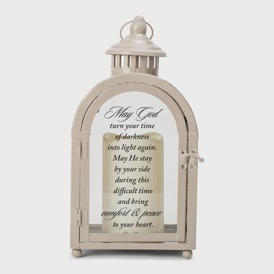 Lantern 11" May God Turn Your Time…