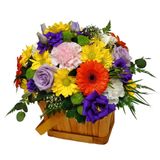 Cheerful Garden Basket