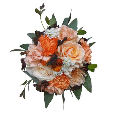 Wild Sunset Wedding Bouquet