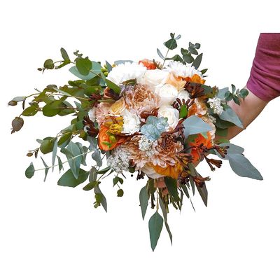 Wild Sunset Wedding Bouquet