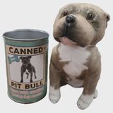 Canned Pit Bull with Barking Sound