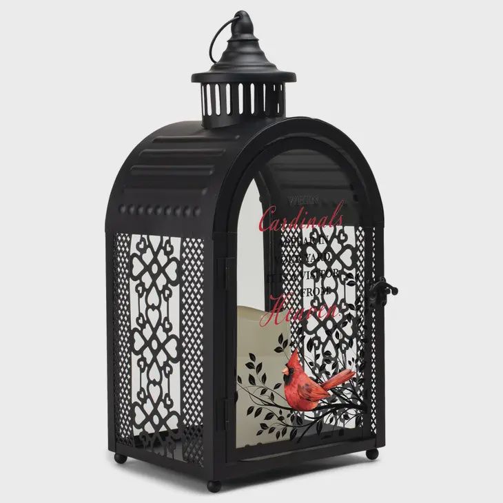 When Cardinals Appear Lantern