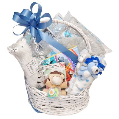 Baby Shower Boy Gift Basket