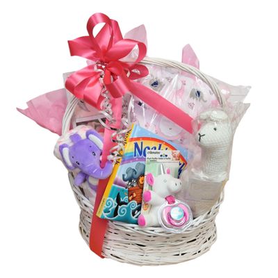Baby  Shower Girl Gift Basket