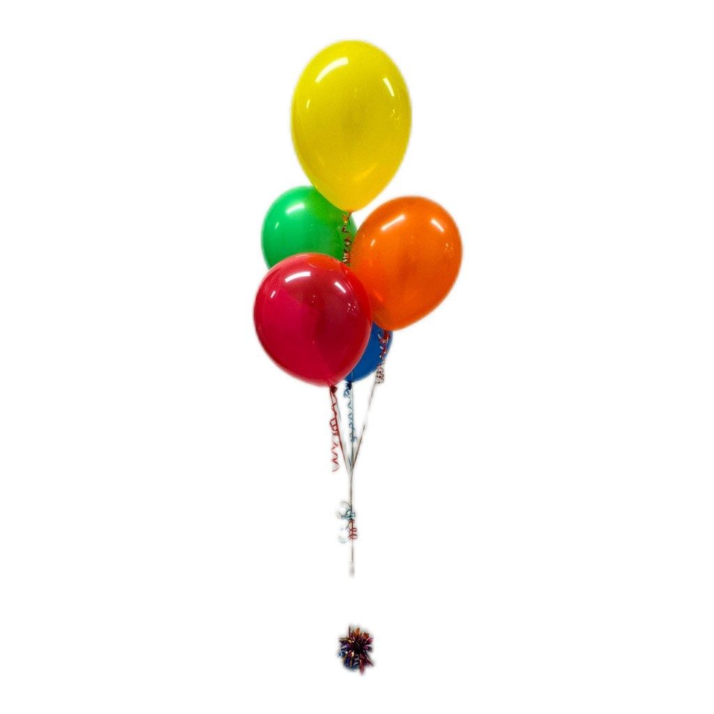 Latex Balloon Bouquet - 5 Balloons
