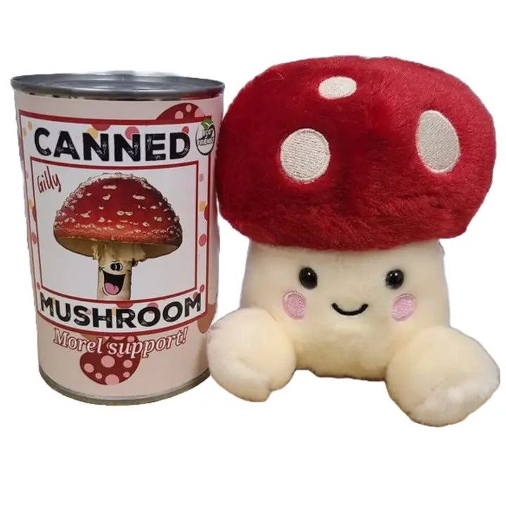 Canned Mushroom Plushie