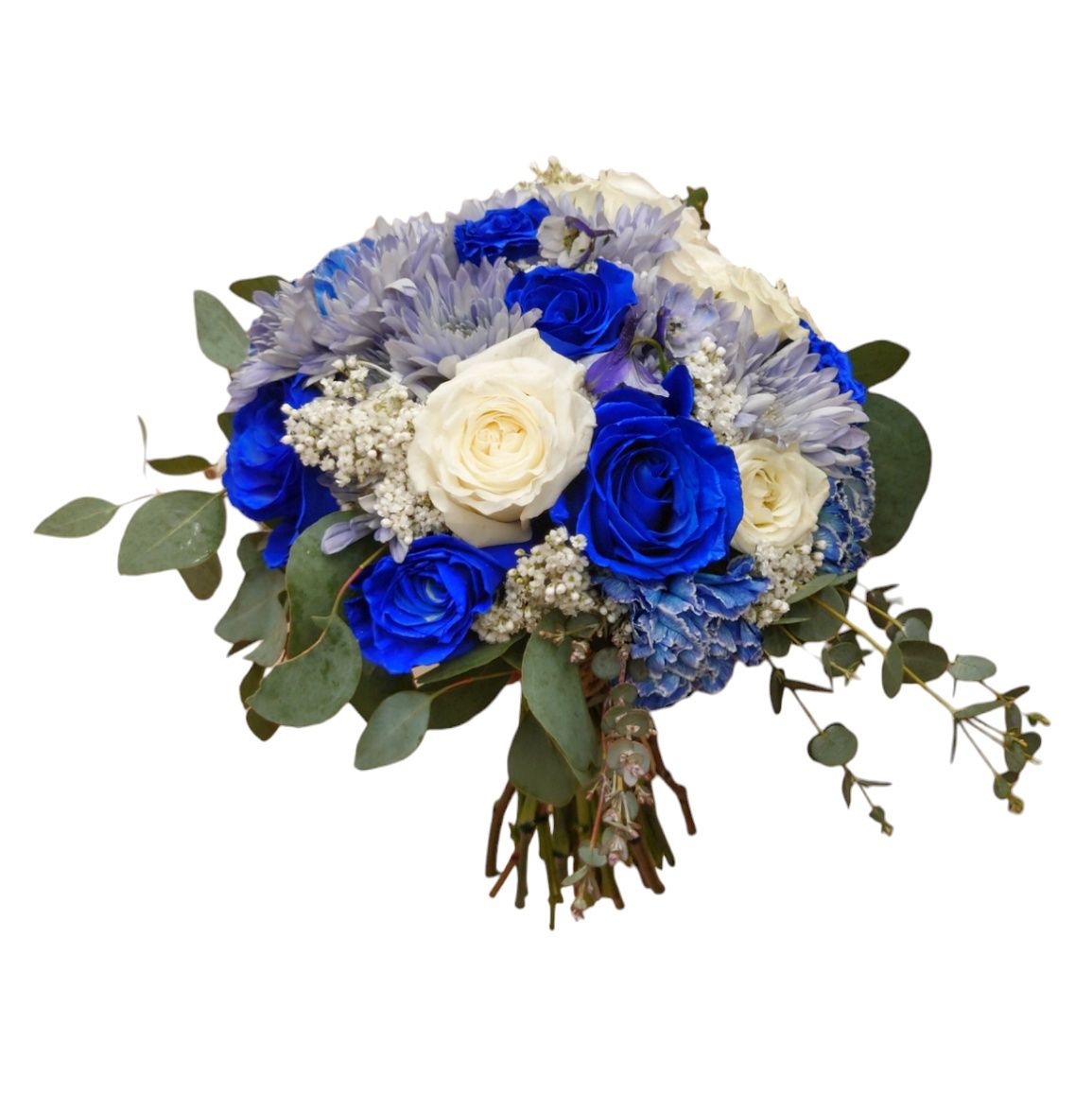 Blue Sensation Wedding Bouquet