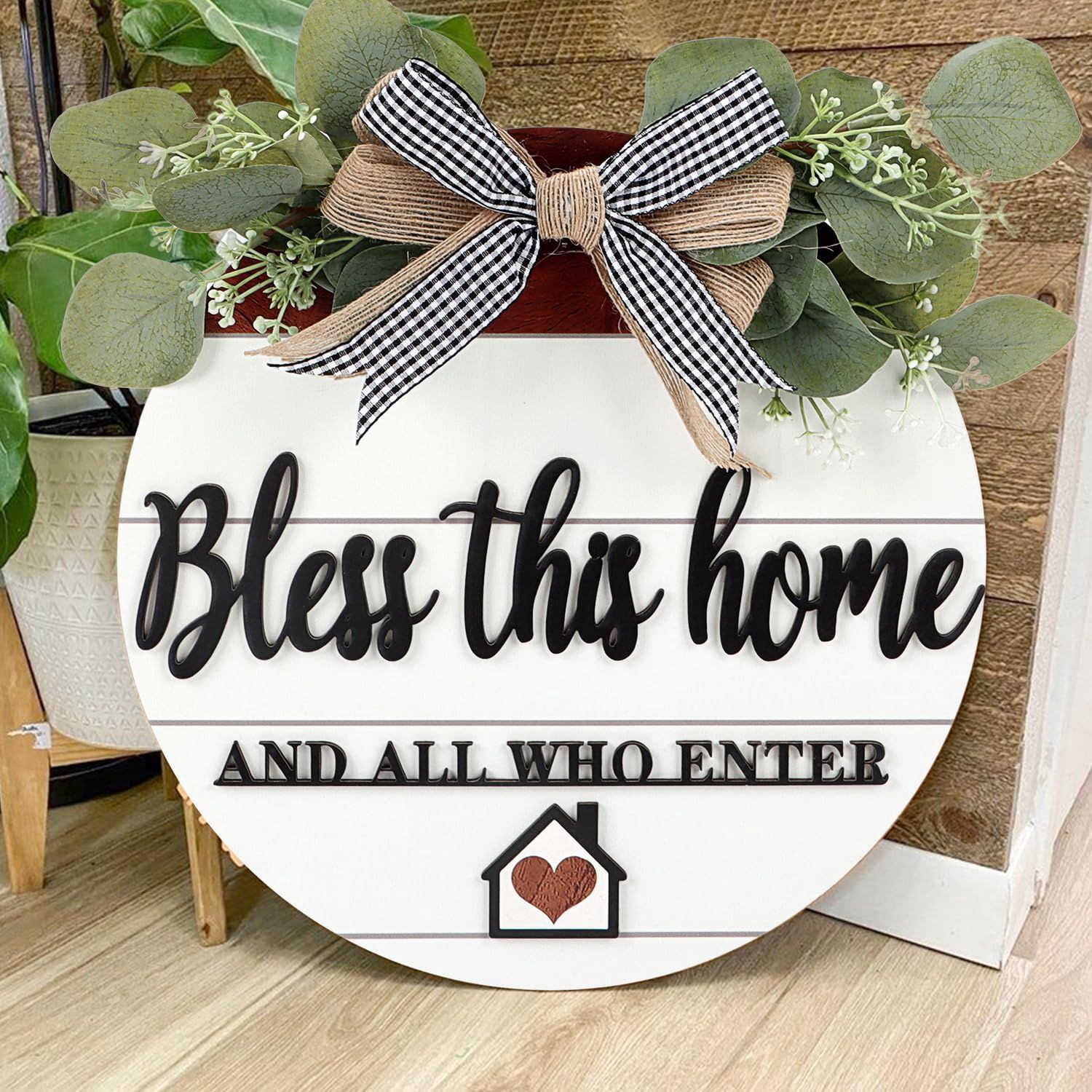Bless this Home Wreath