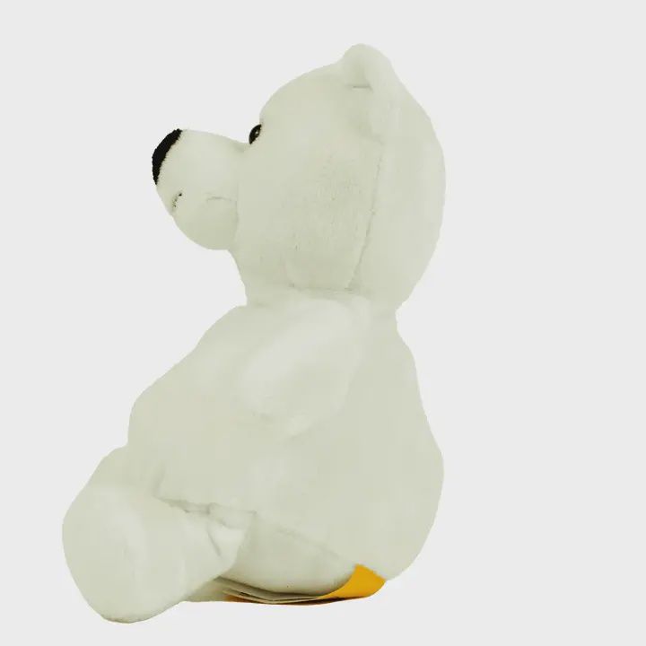 6" Powder Polar Bear Stuffed Animal