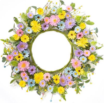 Spring Multi-flower Wreath