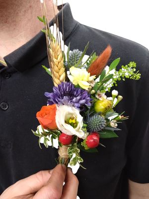 Wild Summer Boutonniere