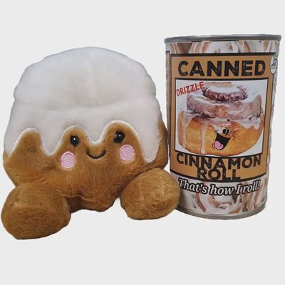Canned Cinnamon Roll Plushie