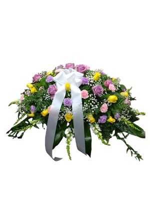 Fondest Farewell Casket Saddle