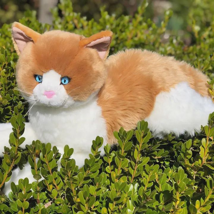 Peaches the Plush Cat
