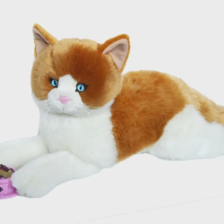 Peaches the Plush Cat