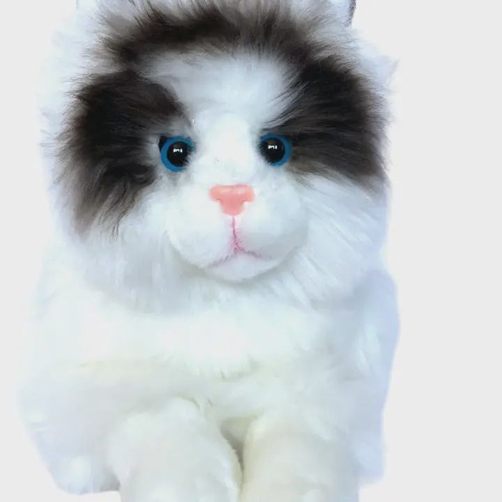 16&quot; Plush Ragdoll Kitten Stuffed Animal