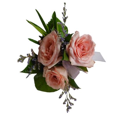 Pink and Lavender Corsage