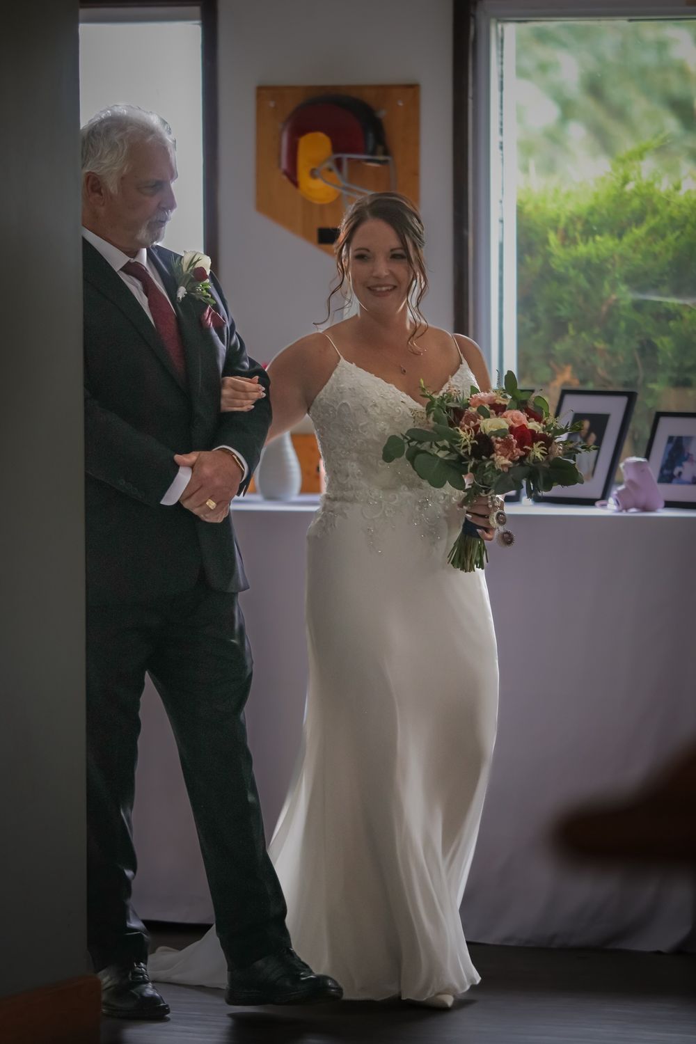 Melissa's Romantic Wedding Bouquet