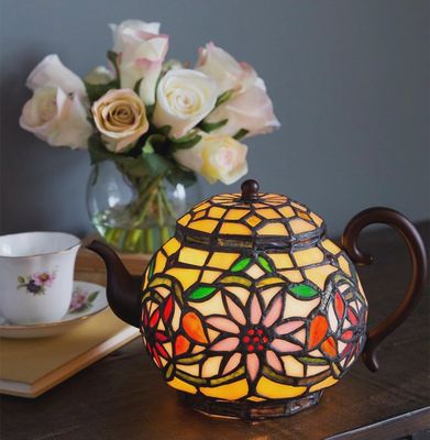 Teapot Tiffany Lamp