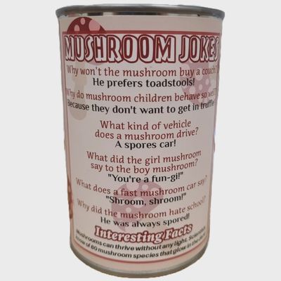 Peluche Champignon en Conserve – Amanite par Cadeaux en Conserve