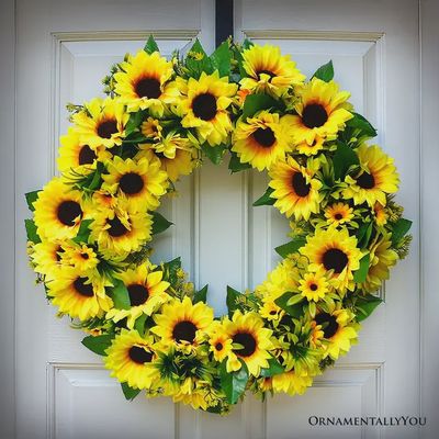 20&quot; Sunflower Wreath