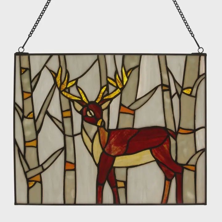 Majestic Deer Stained Glass