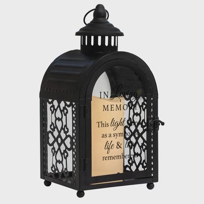 Lantern 11&quot; In Loving Memory This Light Shines