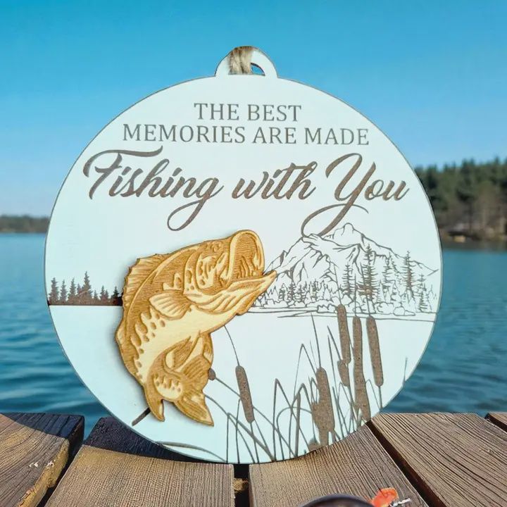 Fishing with You Ornament
