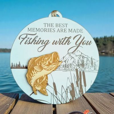 Fishing with You Ornament