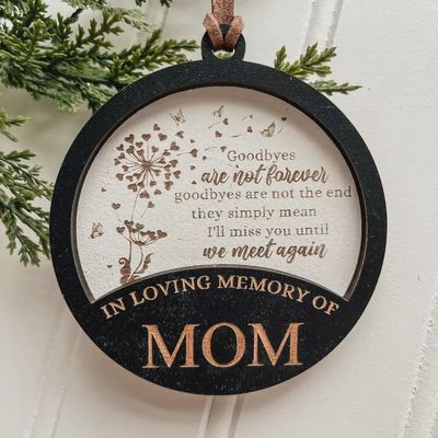 In Loving Memory of Mom Ornament